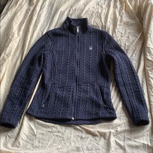 Women’s navy Spyder jacket